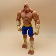 Action Figure Sagat Street Fighter Capcom Sota Toys 2004 USATO