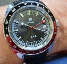 montre LIP Marinier GMT
