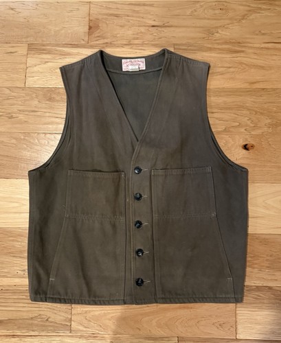 Gilet vintage filson cotone - gilet,