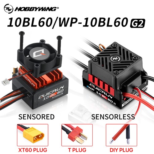 Hobbywing quicrun 10bl60 60a - hobbywing,