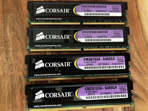 Ram desktop corsair xms2 gb - xms2,