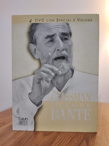 Gassman legge dante cofanetto - dante,