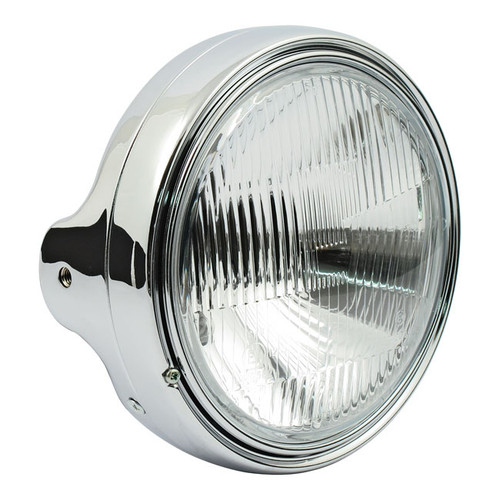 Faro moto cromato - moto,