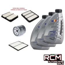 Kit Tagliando Filtri Aria Olio Abitacolo 3lt Q8 10W40 Chevrolet Matiz 0.8 1.0cc