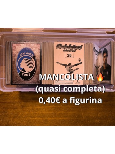 Mancolista calciatori varie - calciatori,