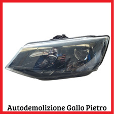 Faro anteriore SX sinistro luce diurna led SKODA fabia iii mk3 2014 2015 2016