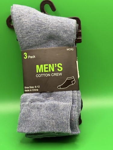 Set calze uomo crew cotone - 3,