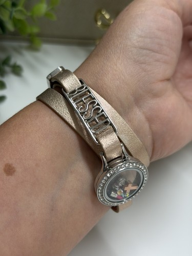 Bracciale medaglione ciondolo