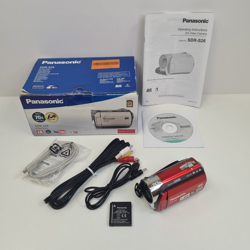 Panasonic sdr s26 video camera - panasonic, sdr-s26