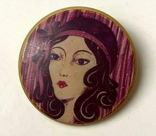 Grande broche vintage - broche, femme