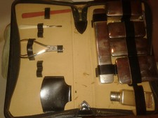 kit barbiere vintage spazzole