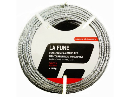 Fune cavo acciaio per - acciaio,