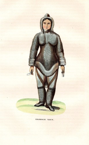 Costume donna eskimo inuit - costume,