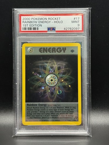 Psa mint rainbow energy 17 - psa, 9
