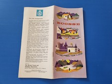 ECOSSE SCOZIA MAPPA VINTAGE