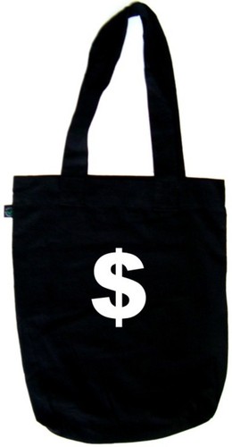 Borsa tote insegna dollaro - borsa,