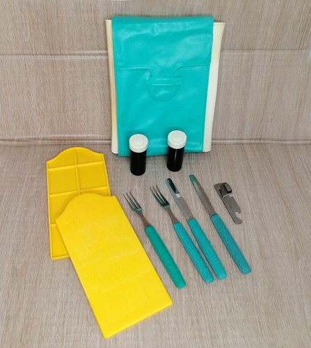 Set posate viaggio - da, vintage