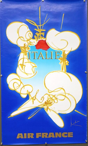 Georges mathieu poster air - mathieu,