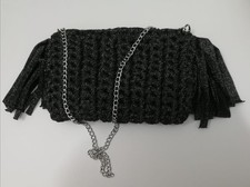 Borsa a uncinetto realizzata a