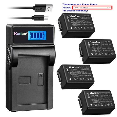 Kastar battery lcd usb charger - kastar,