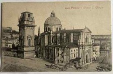 Cartolina Antica Verona Chiesa