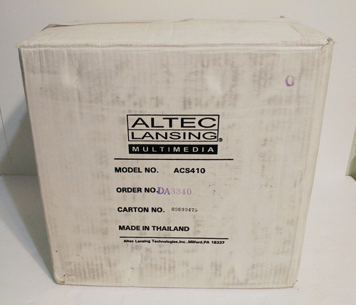Altec lansing gateway - lansing, 2000