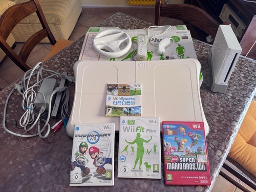 Nintendo wii console bianca - console,