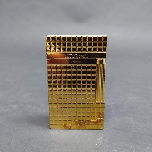 Accendino dupont dorato con - accendino,