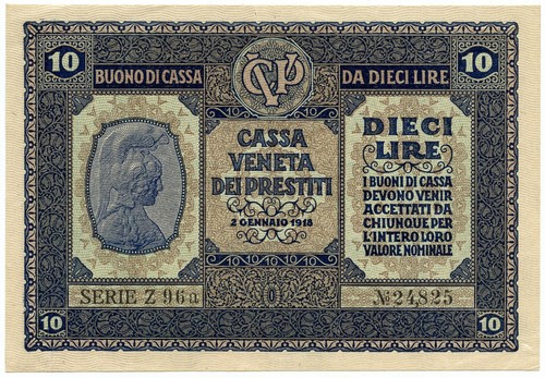 Lire cassa veneta - 10,