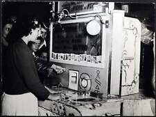 Foto vintage Milano Banchetto per farsi leggere la mano Ft 1562 - Stampa 24x18 c