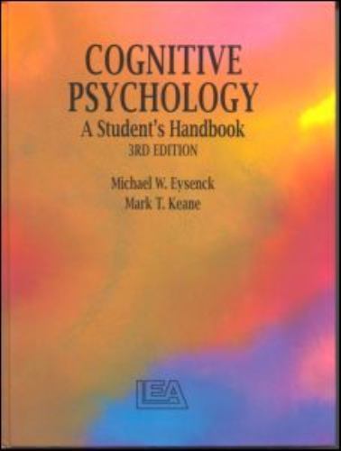 Cognitive psychology a study - cognitive,