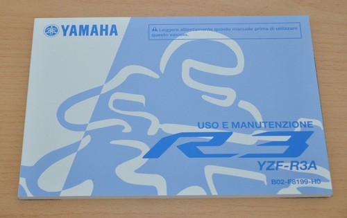Yamaha yzf r3a uso - yamaha, e