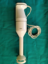 VINTAGE FRULLATORE BRAUN MINIPIMER; REGOLATORE DI VELOCITA'; FUNZIONANTE