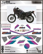 Adesivi XTZ 750 SUPERTENERE