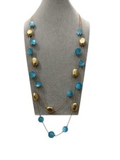 Collana lunga donna con sfere
