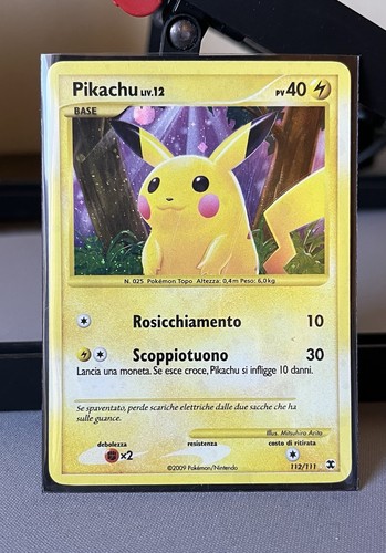 Pikachu 112 111 ascesa - lv.12, 112/111