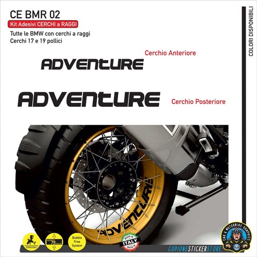 Adesivi cerchi ruote raggi - 2,