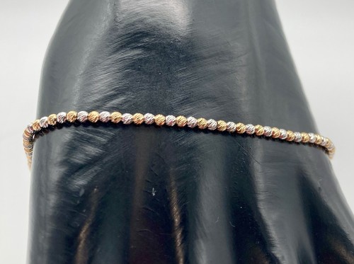 Bracciale oro giallo bianco - oro, e