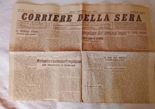 Corriere della sera - sera, 1919