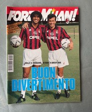FORZA MILAN N.9 SETTEMBRE  1994-GULLIT-SAVICEVIC
