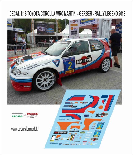 Decals toyota corolla wrc - decals,