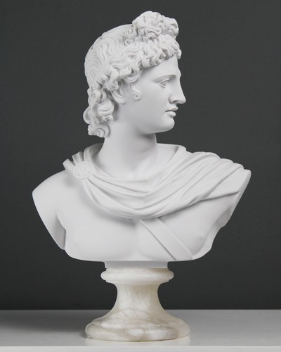 Scultura busto apollo - scultura, di