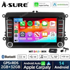 Autoradio DAB+ Android 14 per