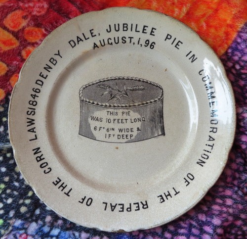 1896 denby dale pie plate - denby,