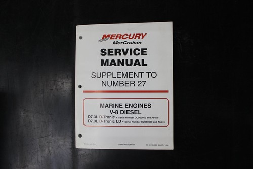 Mercury mercruiser v 8 - mercruiser, v-8