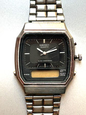  SEIKO H461  ALARM CHRONO-ANA-DIGITAL VINTAGE-per parti ricambio DPW militare