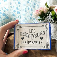 Antico rompicapo francese anni 20 gioco d’amore cuori inseparabili