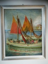 DIPINTO OLIO SU TAVOLA CORNICE