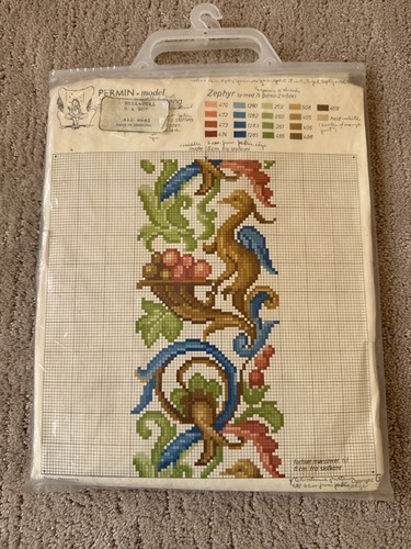 Vintage permin punto - permin, croce