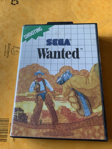 Wanted master system sega - sega,